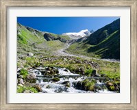 Framed Valley Wildgerlos with Mt Reichenspitze