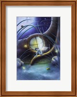 Framed Mr. Frog And The Fireflies