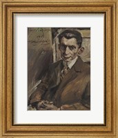 Framed Portrait Of Julius Meier-Graefe, 1914