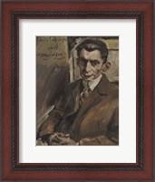 Framed Portrait Of Julius Meier-Graefe, 1914