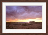 Framed Canyonland Sunset 1