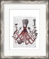 Framed Octopus Fabulous French Chef