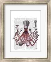 Framed Octopus Fabulous French Chef