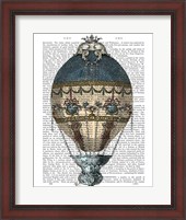 Framed Baroque Fantasy Balloon 1