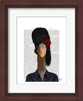 Framed Amy Winehouse Goose I