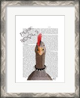 Framed Punk Rock Goose