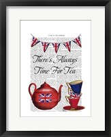 Time For Tea Framed Print