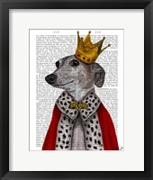 Framed Greyhound Queen