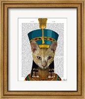 Framed Egyptian Queen Cat