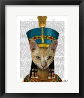 Framed Egyptian Queen Cat