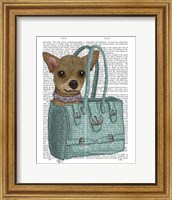 Framed Chihuahua In Bag