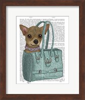 Framed Chihuahua In Bag