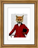 Framed Fox Hunter 2 Portrait