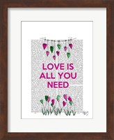 Framed Love Is All You Need Illustration