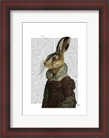 Framed Madam Hare Portrait