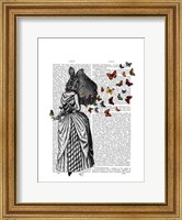 Framed Rabbit and Butterfly Parasol