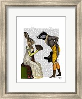 Framed Look Of Love Regency Badger & Hare Couple