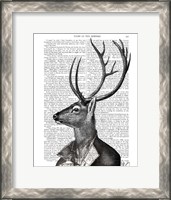 Framed Deer Portrait 2