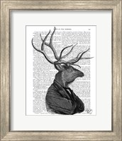 Framed Deer Portrait 1