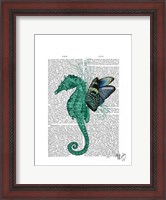 Framed Winged Seahorse