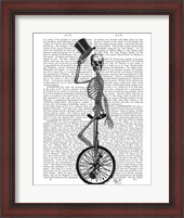 Framed Skeleton on Unicycle