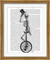 Framed Skeleton on Unicycle