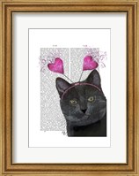 Framed Black Cat Valentines