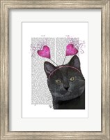 Framed Black Cat Valentines
