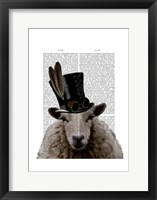 Framed Steampunk Sheep
