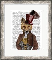 Framed Vivienne Steampunk Fox