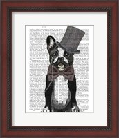 Framed Monsieur Bulldog