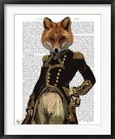 Framed Admiral Fox Full I