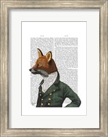Framed Dandy Fox Portrait