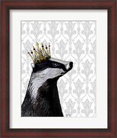 Framed Badger King II