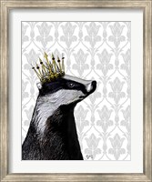 Framed Badger King II