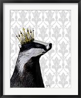Framed Badger King II