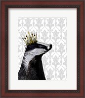 Framed Badger King II