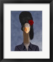 Framed Amy Winehouse Goose II