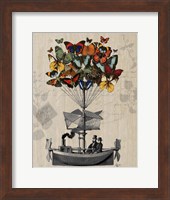 Framed Butterfly Airship