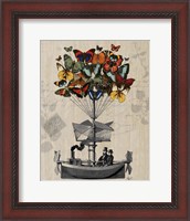 Framed Butterfly Airship