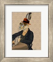 Framed Horatio Hare on Chair
