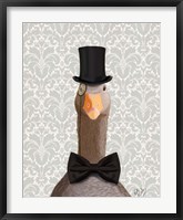 Framed Distinguished Goose