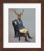 Framed Distinguished Deer Full