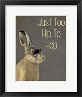 Framed Too Hip To Hop Grey