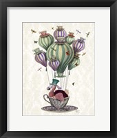 Framed Dodo Balloon with Dragonflies