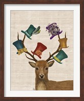 Framed Hat Collector Deer