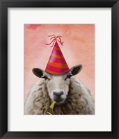 Party Sheep Framed Print