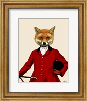 Framed Fox Hunter 2 Portrait