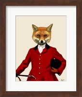 Framed Fox Hunter 2 Portrait