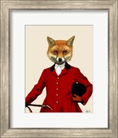 Framed Fox Hunter 2 Portrait